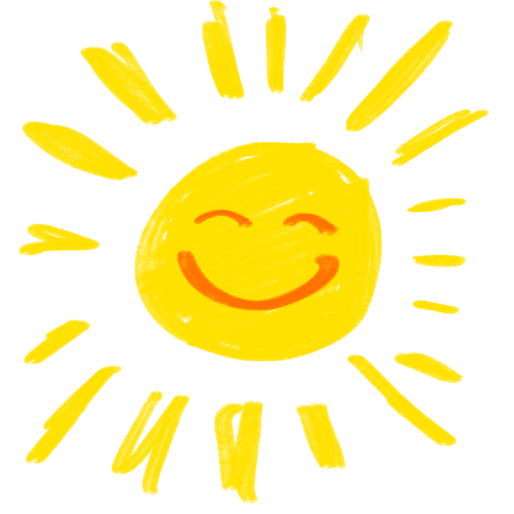PNG einer lachenden Sonne
